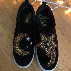 Sam Edelman Black Leila Sneakers